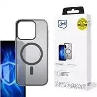 Dėklas 3Mk Apsauginis 3mk „Frosty MagCase“, skirtas iPhone 16E - Juodas