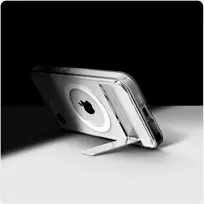 Dėklas Spigen Ultra Hybrid S MagSafe, skaidrus baltas - iPhone 16e
