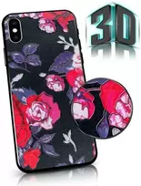 „Mocco Flowers“ 3D galinis dėklas, skirtas „Samsung Galaxy A53 5G“.