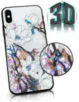 „Mocco Flowers“ 3D galinis dėklas, skirtas „Samsung Galaxy A53 5G“.