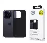 Dėklas 3MK Just20g Matt Case skirtas Samsung Galaxy S25 Edge juodos spalvos