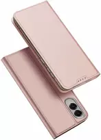 DUX DUCIS wallet dėklas SKIN PRO skirtas Samsung Galaxy S25 Edge rose