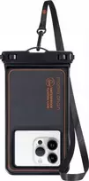 Mobile Origin Mobilus Origin Neperšlampamas plaukiojantis dėklas 6,5", juoda/oranžinė