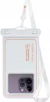 Mobile Origin Mobilus Origin Neperšlampamas plaukiojantis dėklas 6,5", balta/oranžinė