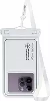 Mobile Origin Mobilus Origin Neperšlampamas plaukiojantis dėklas 6,5", balta/juoda