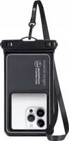 Mobile Origin Neperšlampamas plaukiojantis dėklas 6,8", juoda/balta