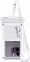 Mobile Origin Mobilus Origin Neperšlampamas plaukiojantis dėklas 6,8", balta/juoda