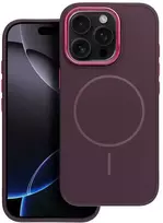 Dėklas Oem Case for iPhone 14 Frame Mag Cover compatible with MagSafe violetinė