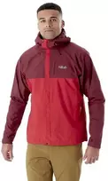 Vyriška striukė nuo lietaus Rab Downpour Eco Jacket - M - Mėlyna (ink)