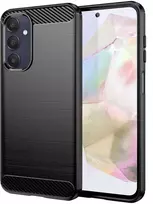Topt Carbon dėklas skirtas Samsung Galaxy A05S juodos spalvos