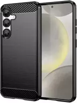 Topt Carbon dėklas skirtas Samsung Galaxy A55 5G juodos spalvos