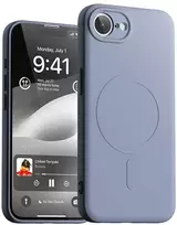 Dėklas Mercury Semi-Silicone MagSafe skirta Apple iPhone 16e violetinės spalvos