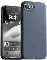 Dėklas Mercury Semi-Silicone MagSafe skirta Apple iPhone 16e mėlynos spalvos