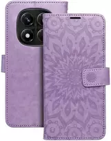 Oem MEZZO Book dėklas skirtas Xiaomi Redmi Note 14 PRO 4G mandala violetinės spalvos