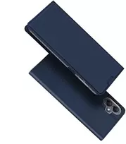 DUX DUCIS wallet dėklas SKIN PRO skirtas Samsung Galaxy A06 5G mėlynos spalvos