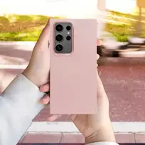 Oem FRAME dėklas skirtas Samsung Galaxy A56 5G powder rožinės spalvos