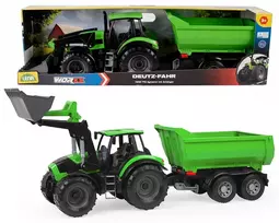 Lena „Worxx deut su-fahr“ traktorius su 74 cm priekaba