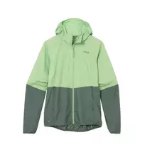 Moteriška striukė nuo vėjo Rab Windgather Hoody Wmns - M - pistachio- teal