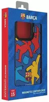 Ocpc „FC Barcelona“ dėklas, skirtas „iPhone 15 Pro Max“, magnetinis dėklas, „MagSafe“ OFCBMCIP15PMSP SP