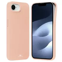 Dėklas Mercury Soft Iphone 16E rožinės spalvos