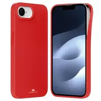 Dėklas Mercury Soft Iphone 16E raudonos spalvos/red