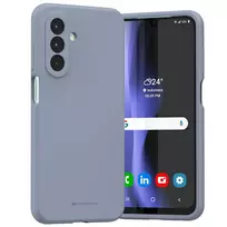 Dėklas Mercury Silicone Samsung A26 lavender pilkos spalvos