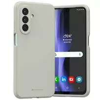 Dėklas Mercury Silicone Samsung A26 pilkos spalvos/stone