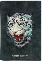 Passport dėklas Nimmy wallet Raptor Tiger pilkos spalvos