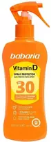 Babaria Vitamina D Purškiklis Protector Spf30, 200 ml Purškiklis