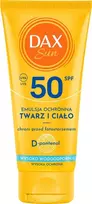 Dax Sun įdegio emulsijos veidui ir kūnui, 50 ml