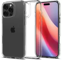 Dėklas „Spigen Crystal Hybrid“, krištolo skaidrumo – „iPhone 16 Pro Max“