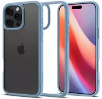 Dėklas Spigen Crystal Hybrid, sierra mėlynas - iPhone 16 Pro Max