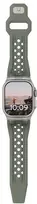 Dėklas „Urban Armor Gear“ „UAG Monarch“ dirželis, alyvuogių/titano spalvos – „Apple Watch“ 49 mm/46 mm/45 mm/44 mm/42 mm
