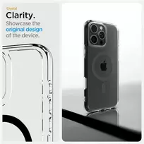 Dėklas Spigen „Ultra Hybrid T MagSafe“, grafito spalvos – „iPhone 16 Pro Max“
