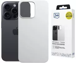 Dėklas 3MK Hardy MagSilicone skirtas Apple iPhone 14 Pro baltos spalvos