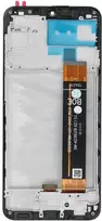 Dėklas FixCell LCD ekranas, skirtas SAMSUNG A23 5G A236B OEM su rėmeliu