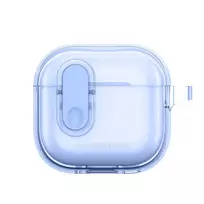 „AmazingThing“ minimalaus dizaino dėklas, skirtas „AirPods 4“ ausinėms – ultramarino spalvos