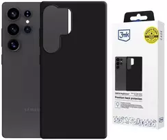 Dėklas 3MK Hardy MagSilicone skirtas Samsung Galaxy S25 Ultra juodos spalvos