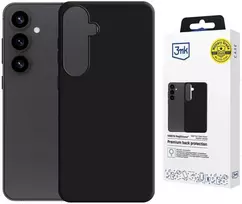 Dėklas 3MK Hardy MagSilicone skirtas Samsung Galaxy S25+ juodos spalvos