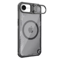 Nillkin Iceblade Prop Magnetic dėklas su Stand skirtas Apple iPhone 16e – juodos spalvos