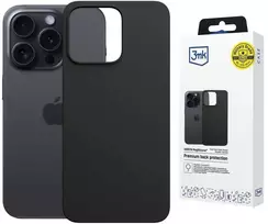 Dėklas 3MK Hardy MagSilicone skirtas Apple iPhone 16 Pro Max grafito spalvos