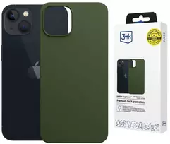 3MK Hardy MagSilicone dėklas Apple iPhone 15 Plus, tamsiai žalias