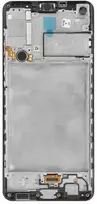 Dėklas „ServicePack“ LCD ekranas SAMSUNG A21s A217F GH82-22988A