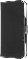 Insmat Exclusive Flip Case piniginės dėklas, Apple iPhone 16 Pro, juodas