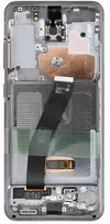 Dėklas „ServicePack“ LCD ekranas SAMSUNG S20 G980F/G981B GH82-31432A