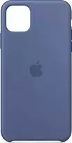 Apple silikoninis dėklas Apple iPhone 11 Pro Max MY122ZM/A LINEN Mėlynas