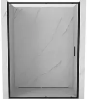 Dušo durys Mexen Exo, stumdomos, 150 cm, transparent/juodas