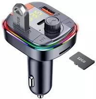 FM moduliat. Luxivox Ibiza T832 QC3.0+PD 3.1A