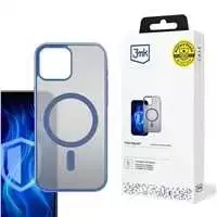 Dėklas 3MK Frosty MagCase skirtas Apple iPhone 17 Pro Max mėlynos spalvos