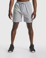 Roly Unisex šortai su kišenėmis ir reguliuojamu juosmeniu SPORT Heather pilkas